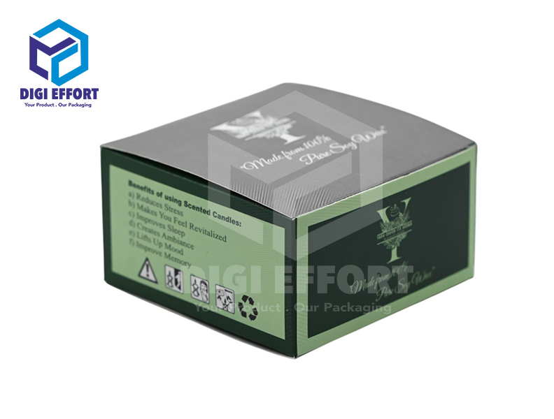 Cosmetic Packaging Box - Color: Green