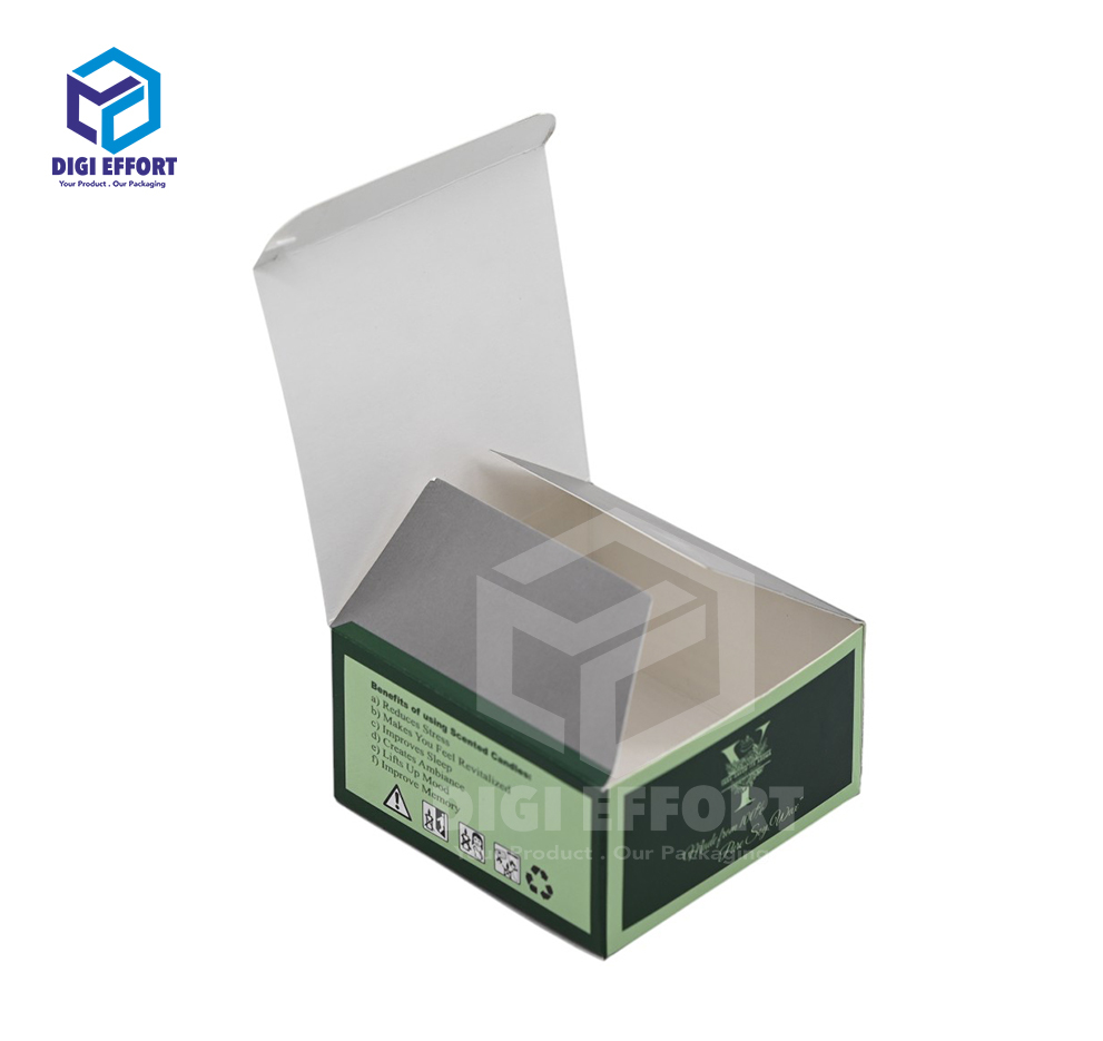 Cosmetic Packaging Box - Color: Green