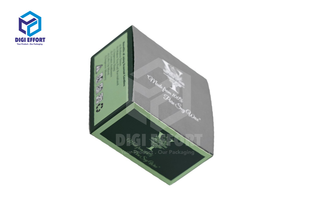 Cosmetic Packaging Box - Color: Green