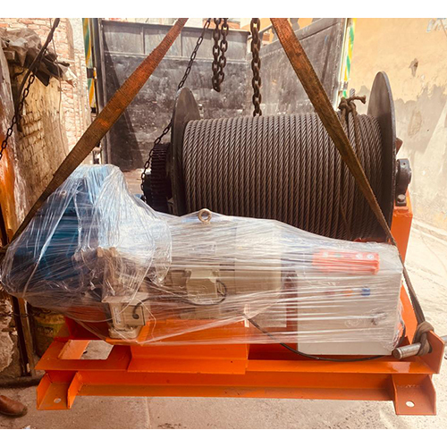Power Winch Machine - Country Of Origin: India