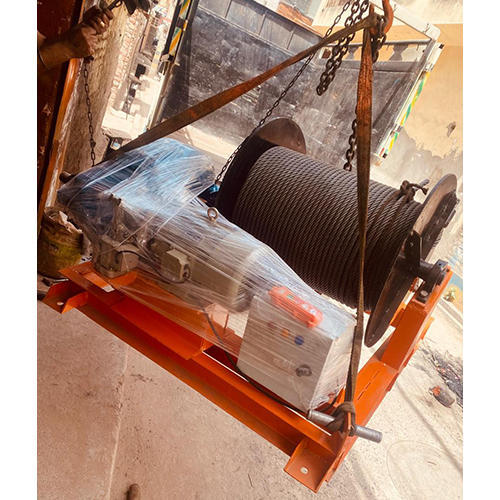 Power Winch Machine - Country Of Origin: India