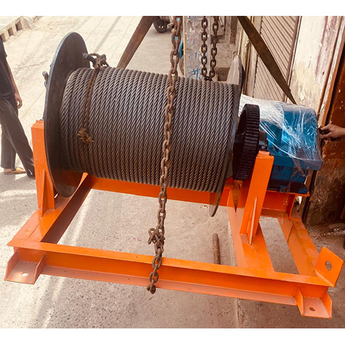Power Winch Machine - Country Of Origin: India