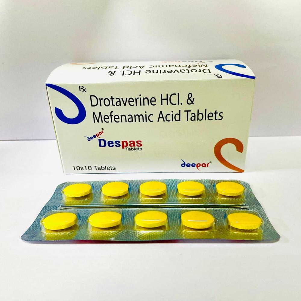 Drotaverine Mefenamic Acid Tablet - Drug Type: General Medicines