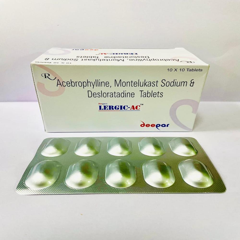 Acebrophillin + Desloratadine + Montelukast