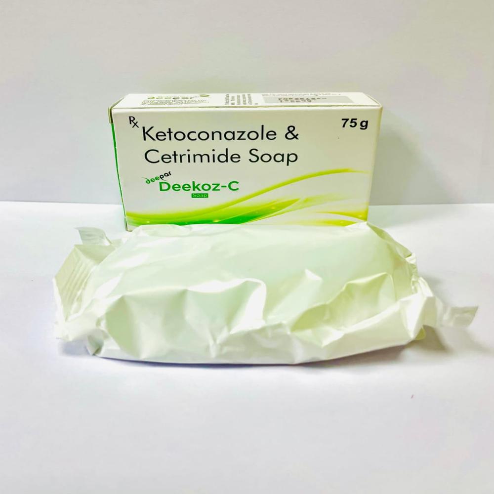 Ketoconazole & Cetrimide  Soap - Color: White