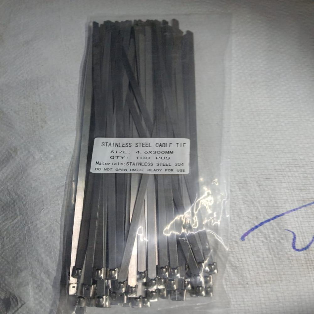 Self Locking Cable Tie - Color: White