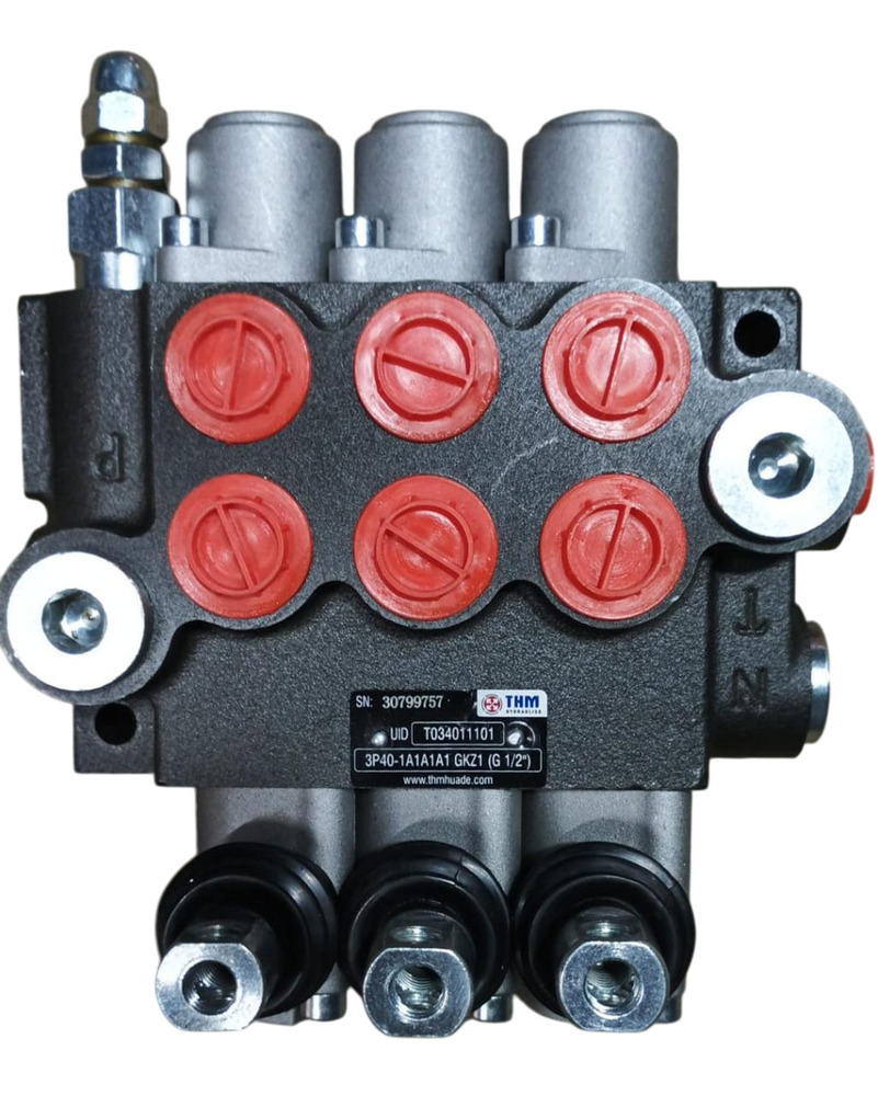 3 Lever Dc Valve - Color: Black