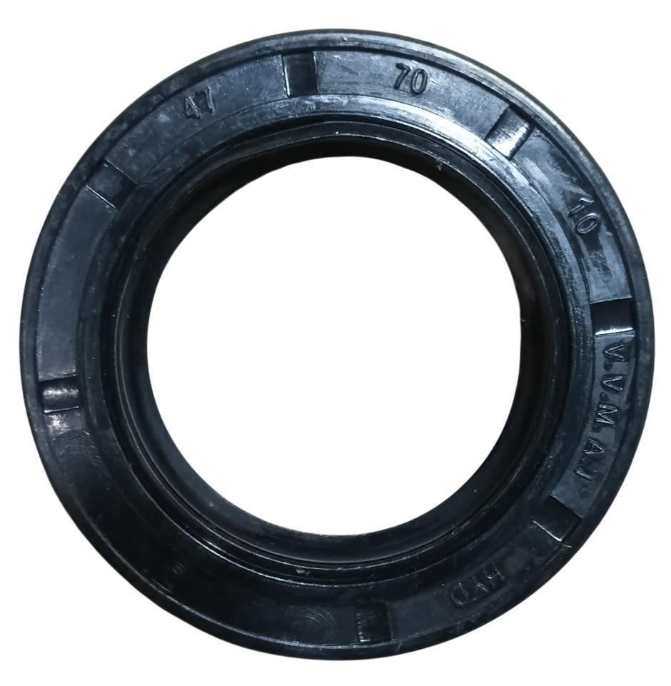 47X70X10 Gear Box Oil Seal - Color: Black