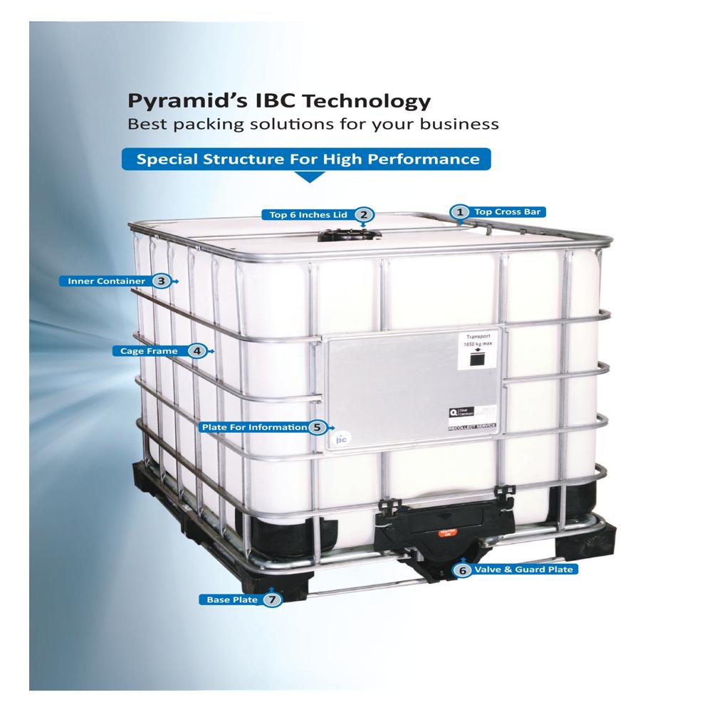 Plastic Pallet Ibc - Capacity: 1000 Ltr (Standard) Ltr