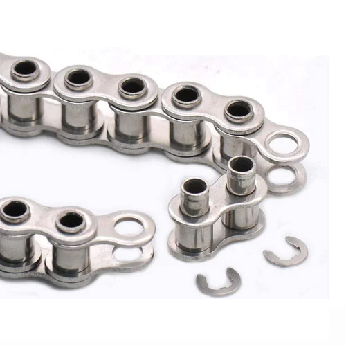 Diamond Roller Chain - Color: Silver