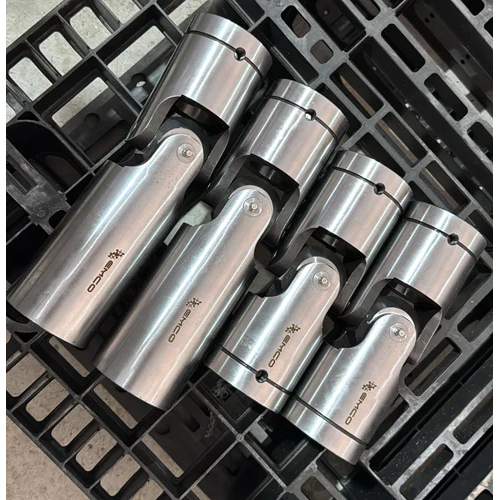 Industrial Universal Joint Coupling - Color: Silver