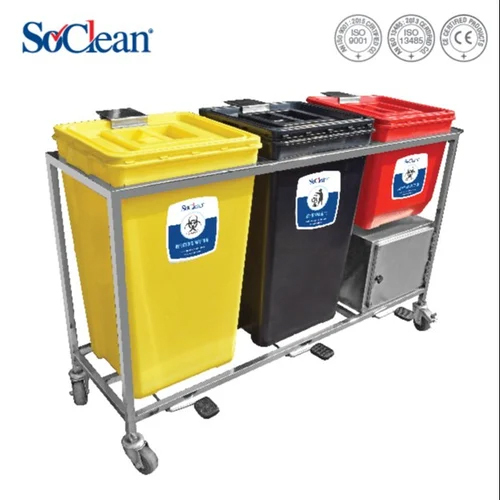 Waste Segregation System - Color: Multicolor