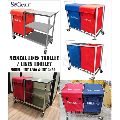 Medical Linen Trolley