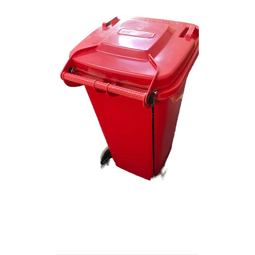 Red Plastic Dustbin - Automation Grade: Manual