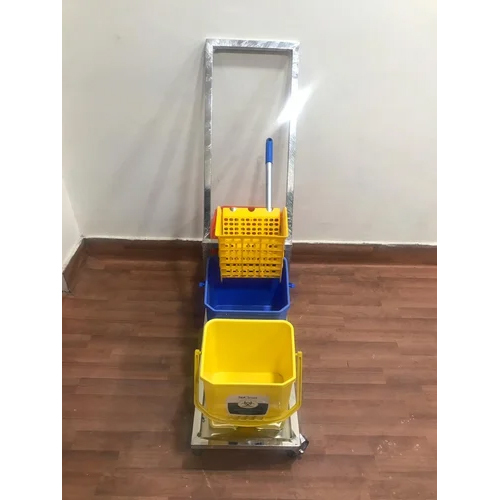 SoClean Wringer Mopping Trolleys 2 Buckets