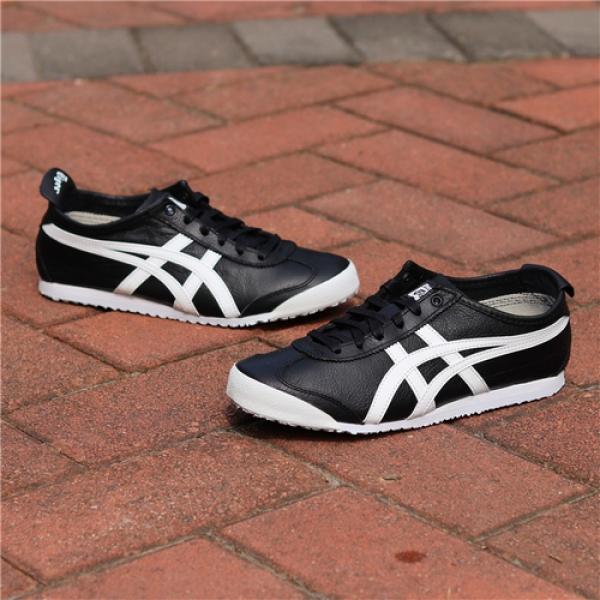 Womens Onitsuka Tiger Mexico 66 Black White