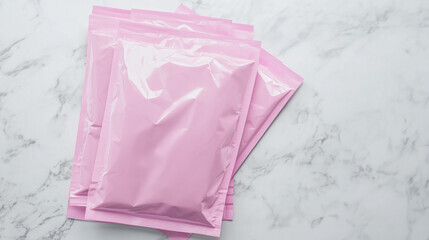 Poly Bag - Color: Pink