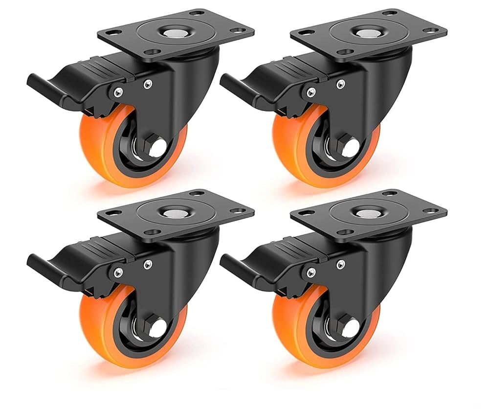 Abwc Swivel Plate Caster Wheel - Color: Different Available