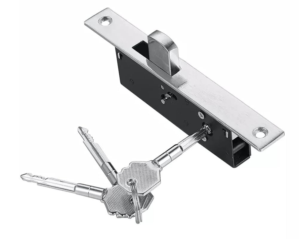 Adl 002 Aluminum Frame Door Dead Lock - Color: As Per Availability