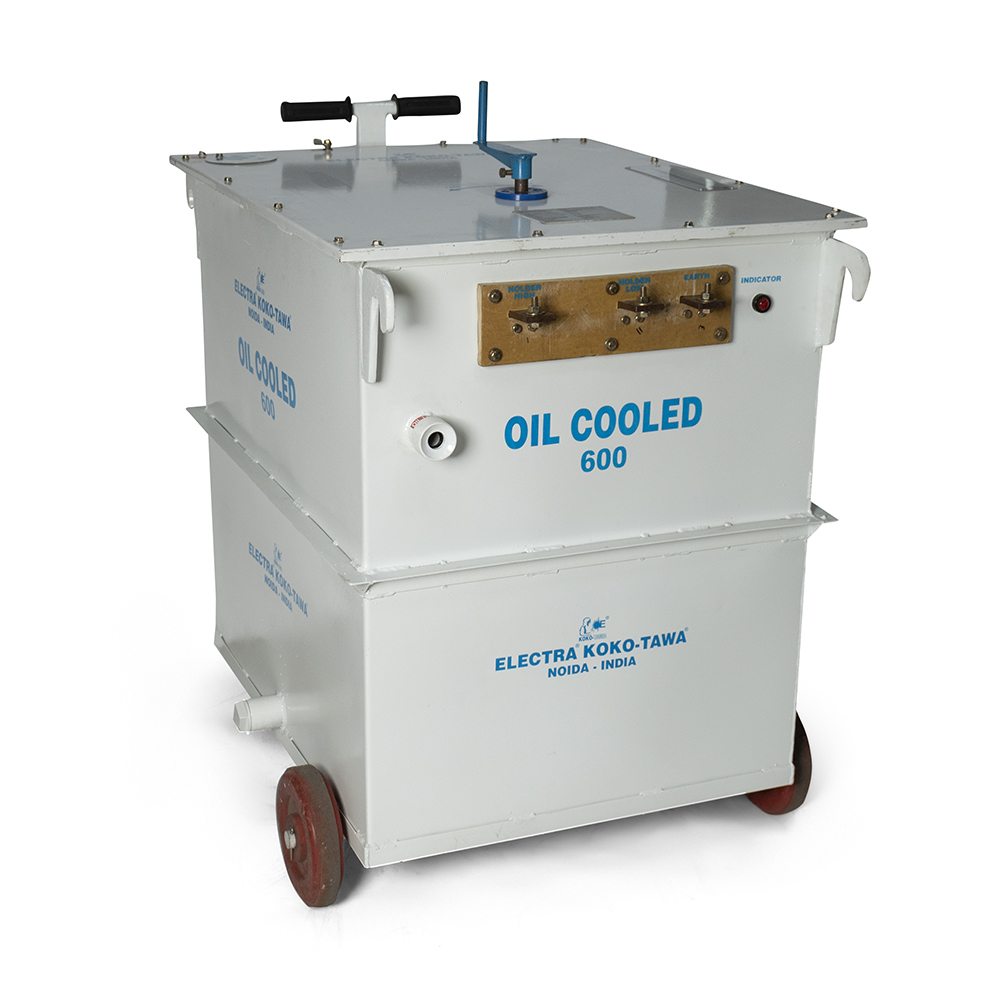 600Amp Oil Cooled Ac Welding Machine - Efficiency: 95%