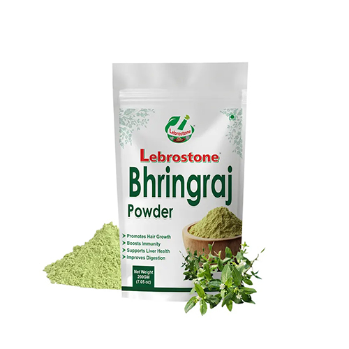 Lebrostone Bhringraj Powder | Herbal Scalp & Hair Care Powder for Nourishing Roots, Strength & Natural Shine (200g)