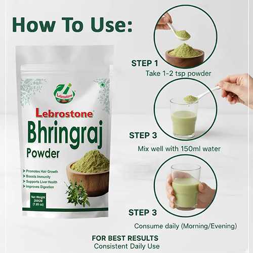 200g Bhringraj Powder - Age Group: Suitable For All Ages
