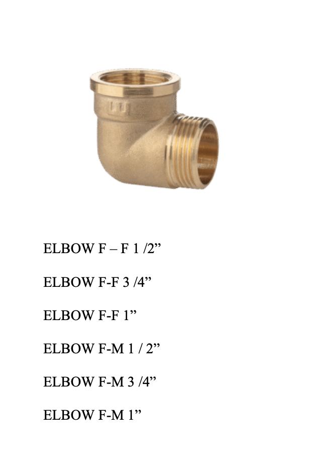 Brass Female Threaded Elbow