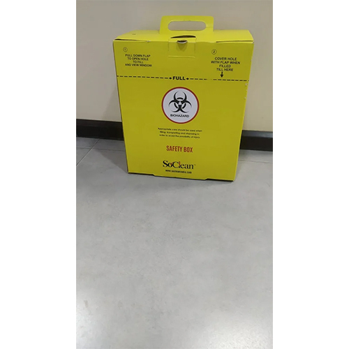 Sharp Safety Box - Color: Yellow