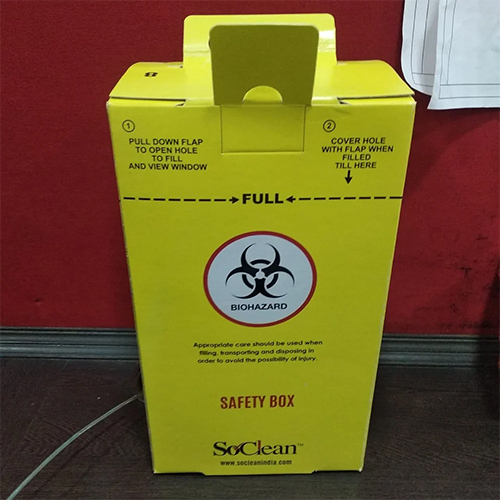 Sharp Safety Box - Color: Yellow