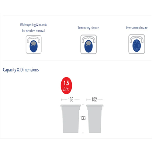 26 Litre sharp Container