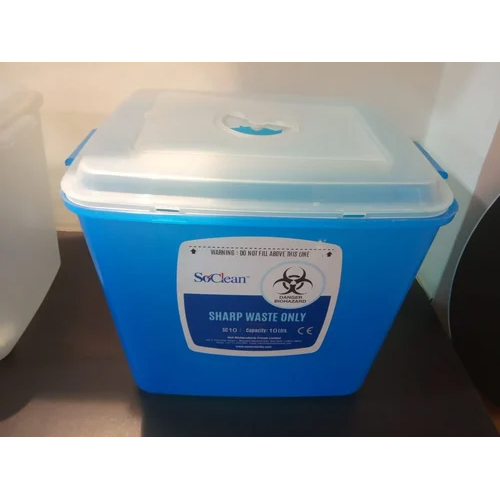Sharps Box Collection - Color: Blue