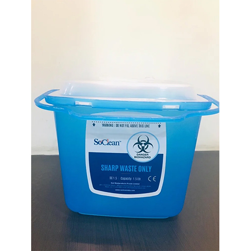 Sharps Box Disposal - Capacity: 1.5 Ltr