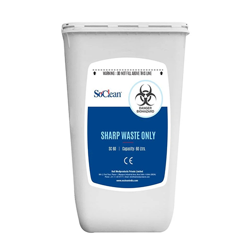 Portable Sharp Container - Capacity: 0.8