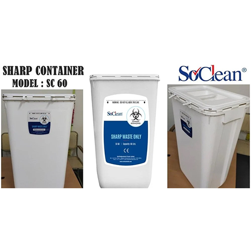 Portable Sharp Container - Capacity: 0.8