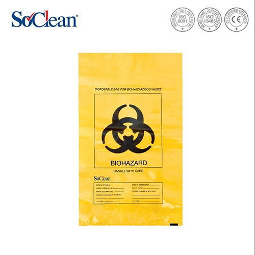 Autoclavable Bag - Color: Red & Yellow