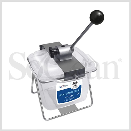 Manual Needle Hub Cutter - Blade Material: Stainless Steel