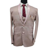3 Piece Plain Suit Set