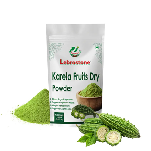 Lebrostone Karela Fruit Dry Powder | Ayurvedic Herbal Supplement for Digestion & Wellness (100 g)
