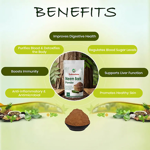 Lebrostone Neem Bark Face Pack Powder | Herbal Skin Cleansing & Care (100g)