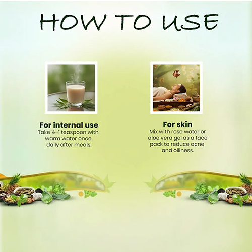 Lebrostone Neem Bark Face Pack Powder | Herbal Skin Cleansing & Care (100g)