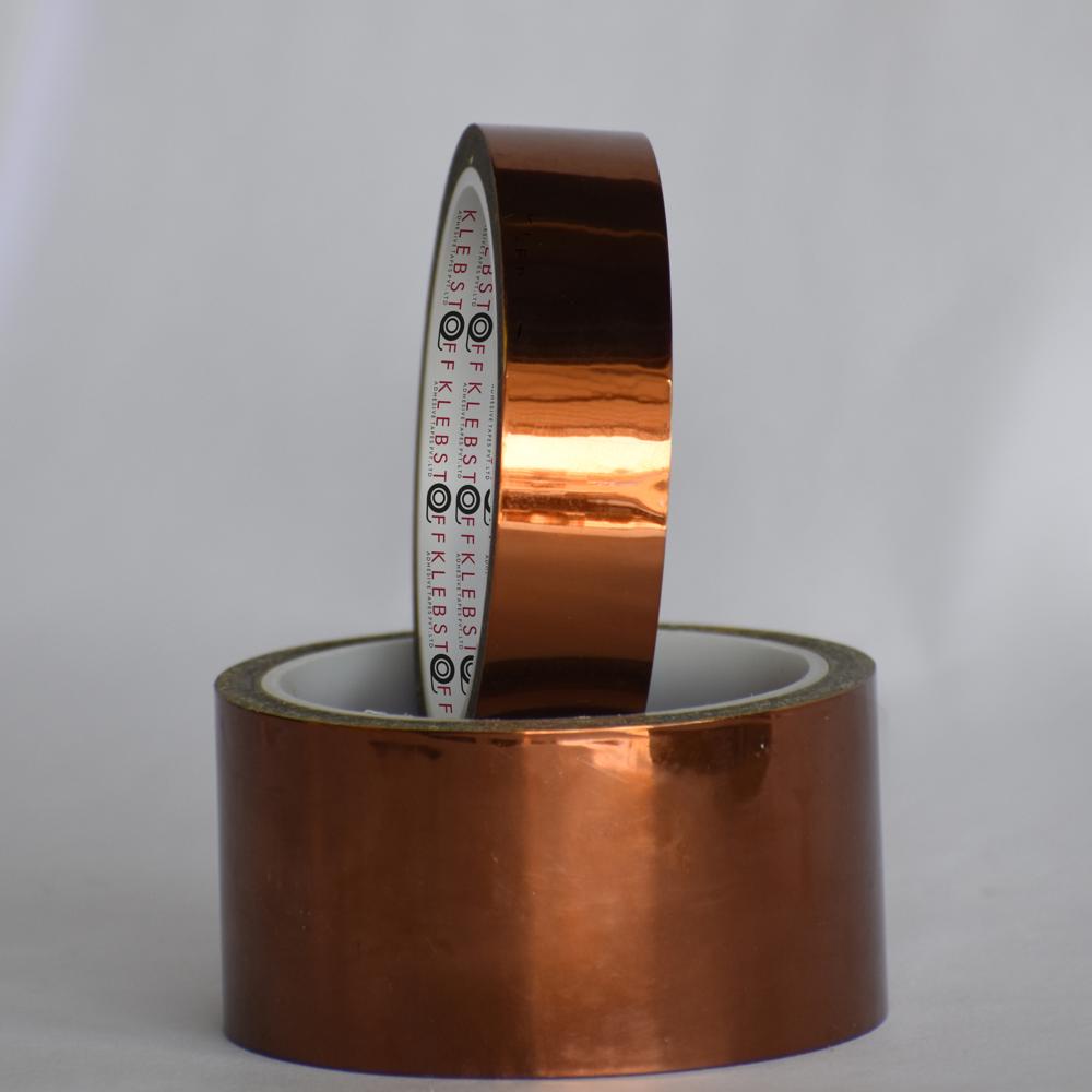 Kapton Tape With Polyester Release Liner (1 Mil) 55 Mic - Coating Type: Polyimide Film Carrier