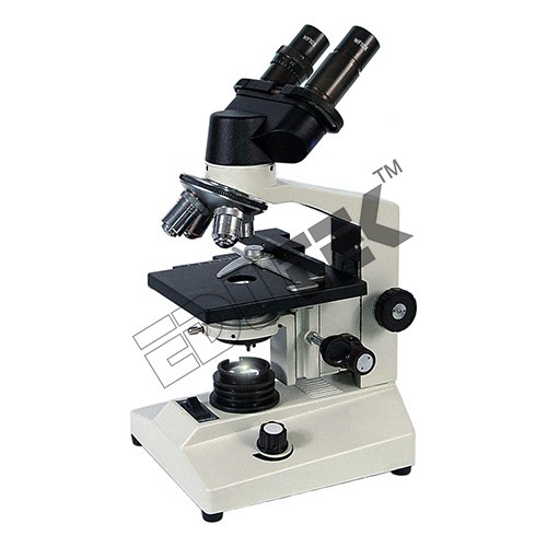 Compound Microscope - Interchangeable Inclined Binocular, 360â° Rotatable Head, Anti-fungus Coated Eyepieces 10x, 4x-100x | Built-in Led, Durable Acid-resistant Finish, Storage Box Included