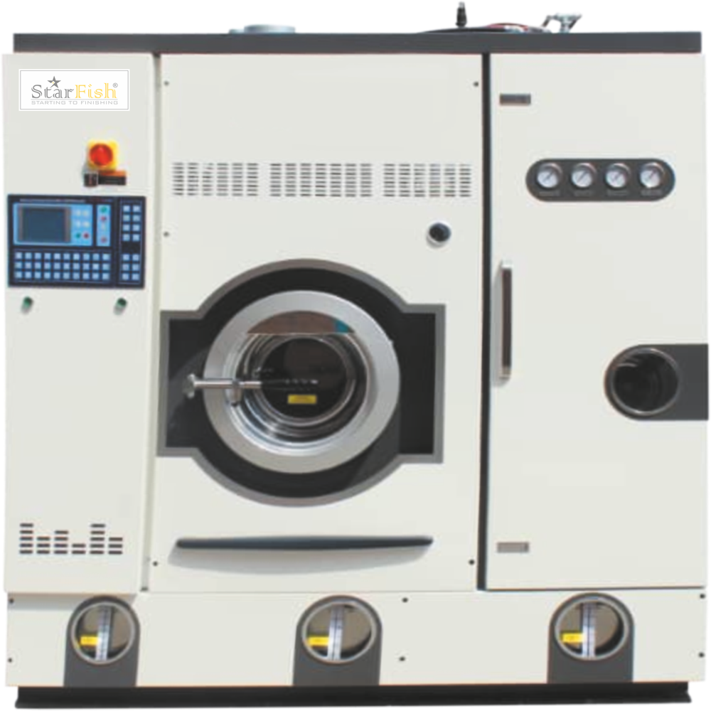 Hydro Carbon Dry Cleaning Machine Premium Auto Without Distillation 16-18 Kg SMAHC 18