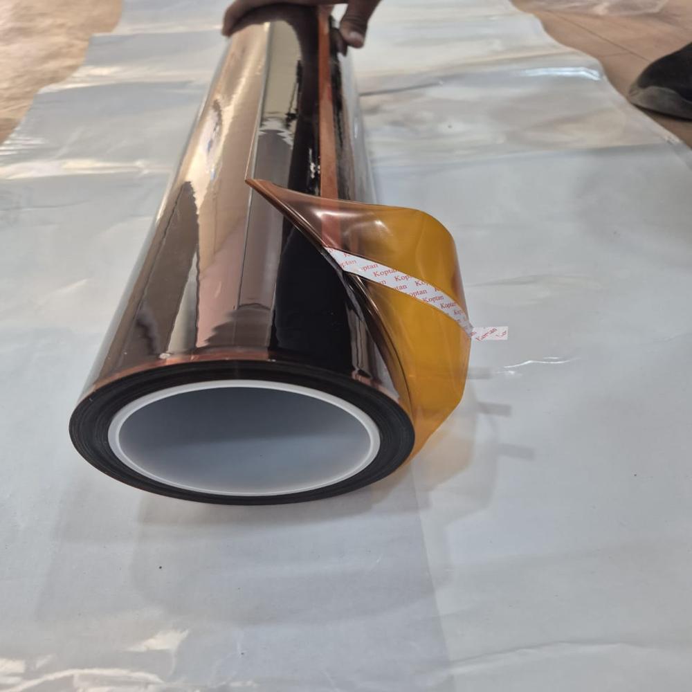 Kapton Tape With Polyester Release Liner (1 Mil) 55 Mic - Coating Type: Polyimide Film Carrier