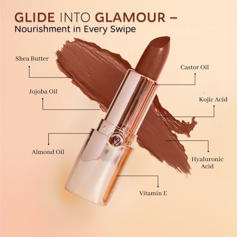 Carla Cinnamon Brown Satin Lipstick - Color Code: Multiple