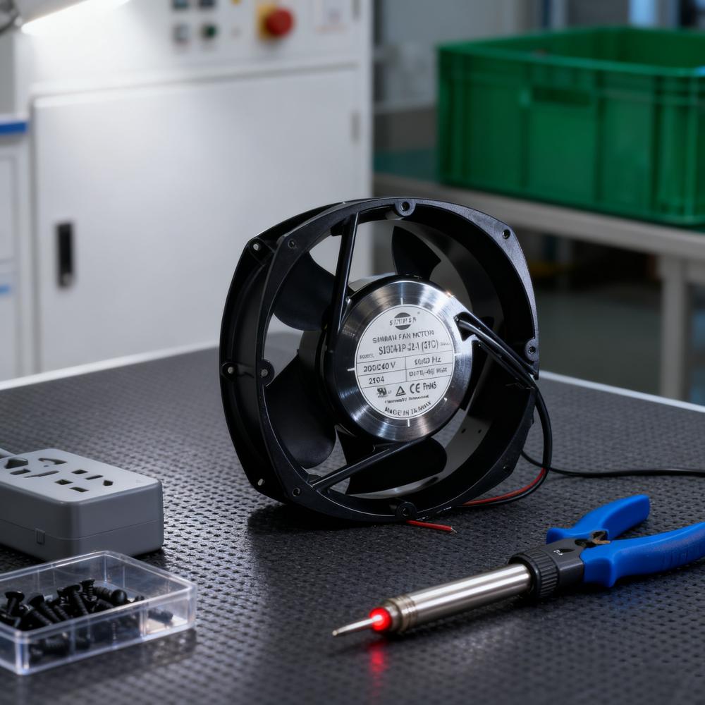 SINWAN S200RAP-22-1(GYC) 200/240V AC 60/75W Ball Bearing Equipment Electric Industrial Cooling Fan