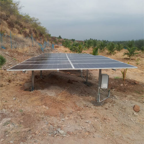 Solar Agricultural Pumping System - Color: Grey