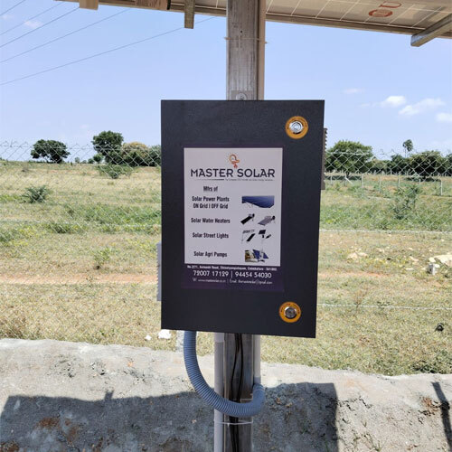 Solar Agricultural Pumping System - Color: Grey