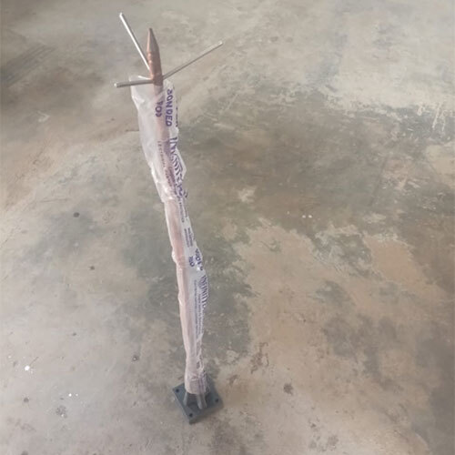 Lightening Arrestor - Color: Brown