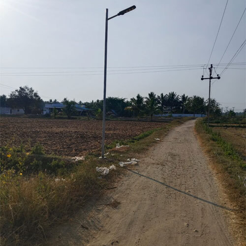 Solar Street Light Pole